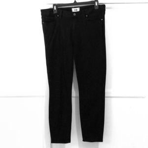 Black Paige denim Verdugo Crop jeans 32